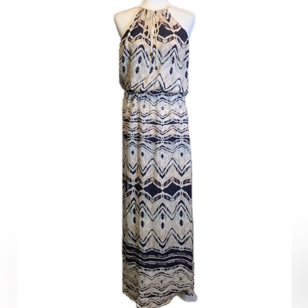 Parker Aztec Silk Maxi Dress